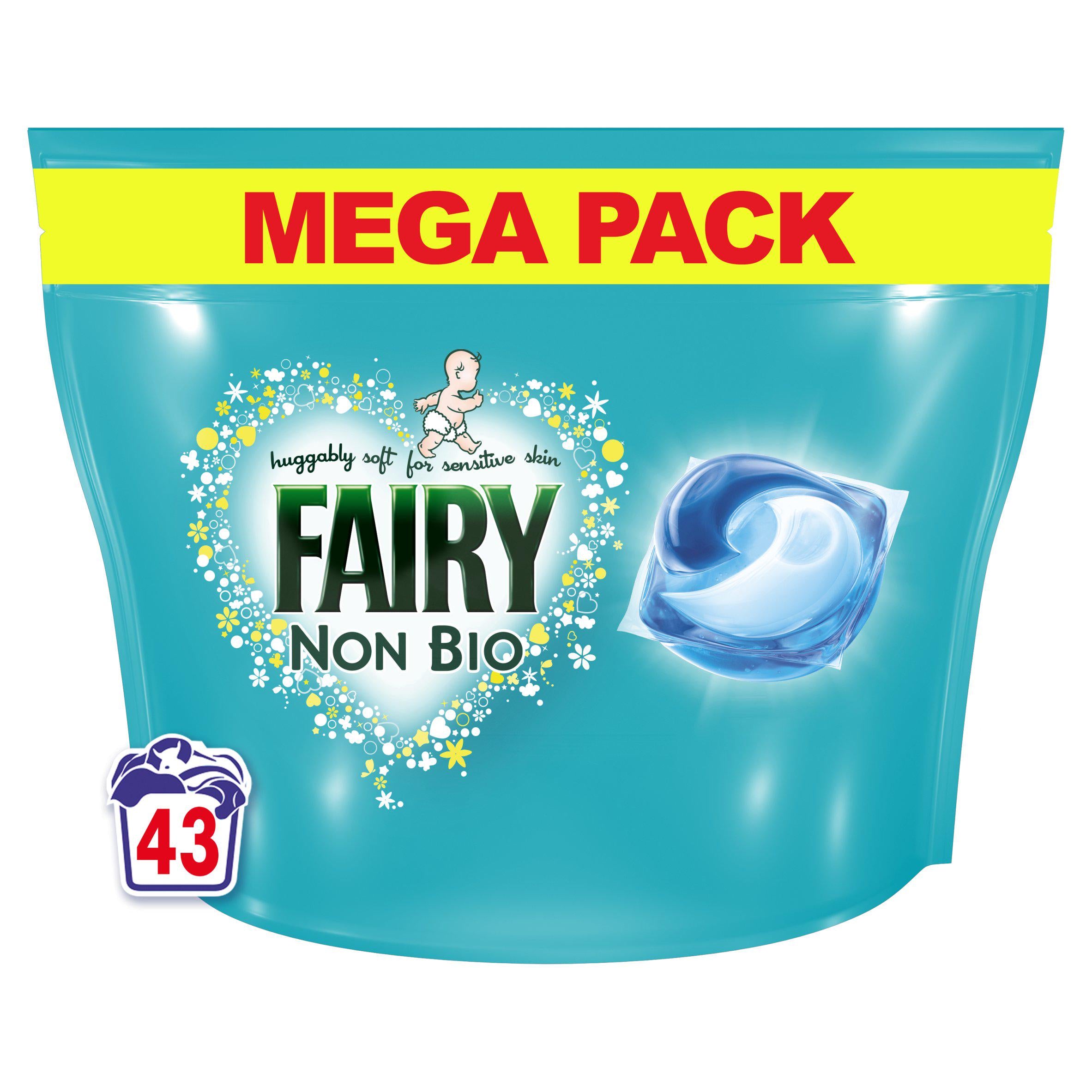 Fairy Non Bio Pods 39 vaske