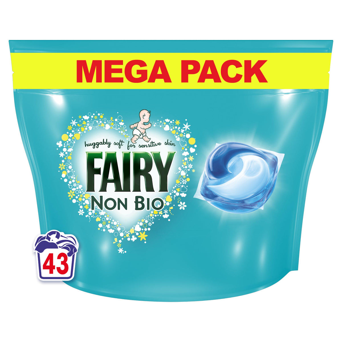 Fairy Non Bio Pods 39 vaske