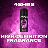 Lynx Excite deodorant body spray 150ml (British brand)