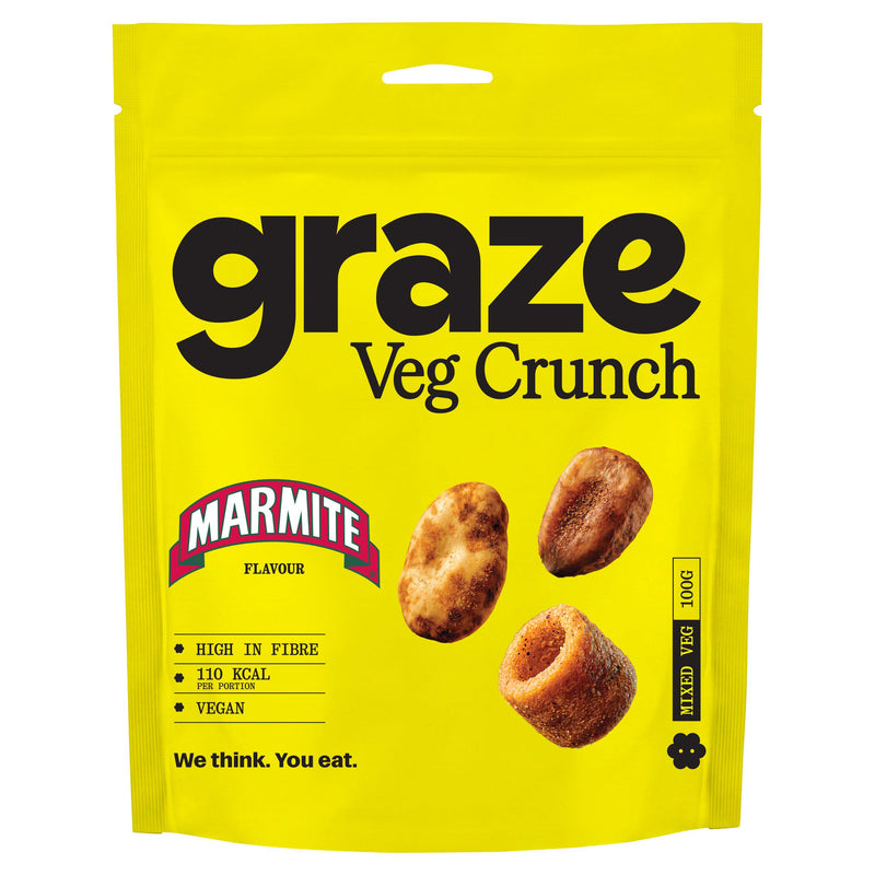 Graze snack mix Marmite Roasted Crunch 100g (British brand)