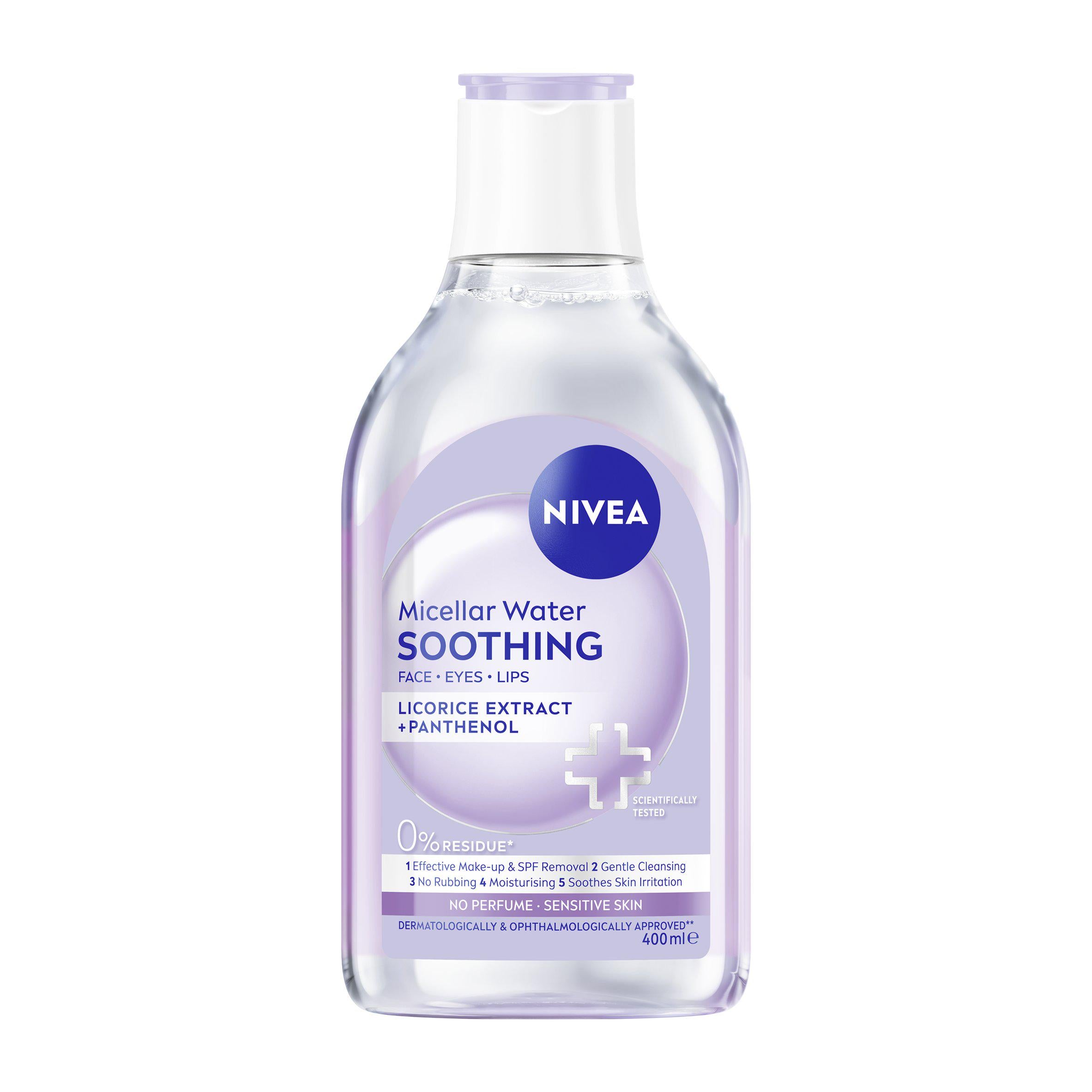 Nivea Micellar Water Sensitive 400ml (British brand)
