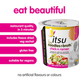 Instant Chicken Flavour Ramen Noodles & Broth Pot 93g