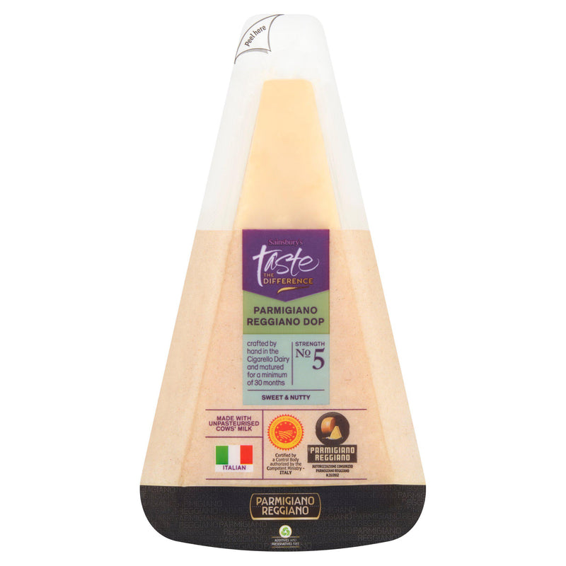 Sainsbury's Parmigiano Reggiano cheese 200g (British brand)