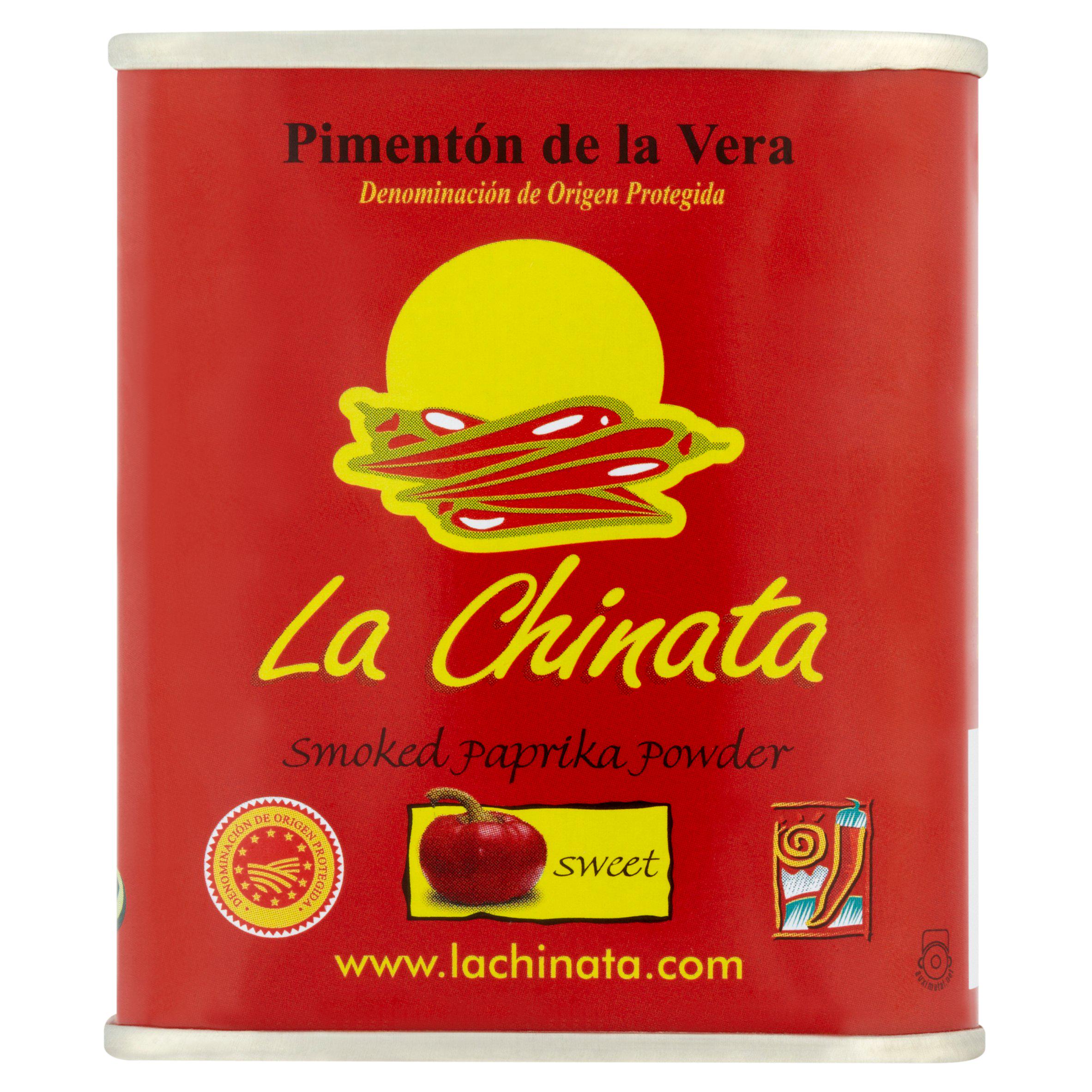 La Chinata smoked paprika powder sweet 70g, UK version