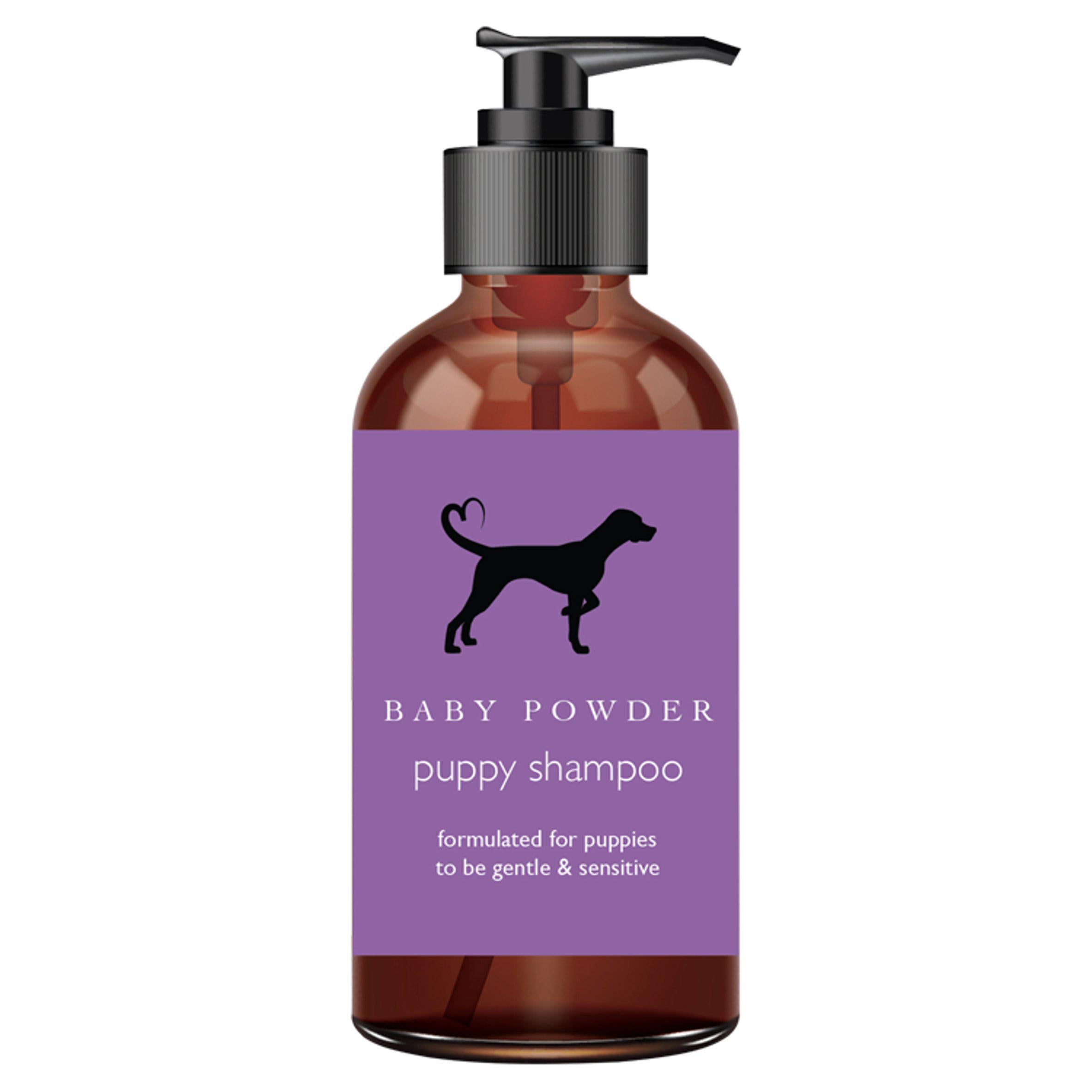 Fred & Ginger puppy shampoo baby powder 500ml, UK version