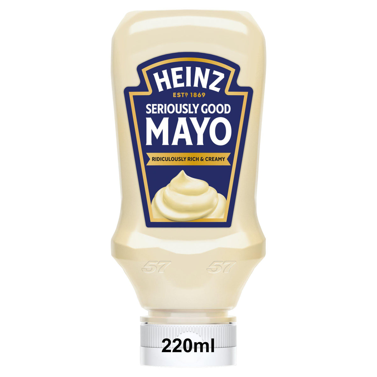 Heinz Seriously Good Mayonnaise 215g jar, UK version