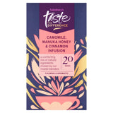 Sainsbury's camomile manuka honey cinnamon infusion tea bags, UK version
