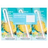 Sainsburys Pure Pineapple Juice 3x200ml (British brand)