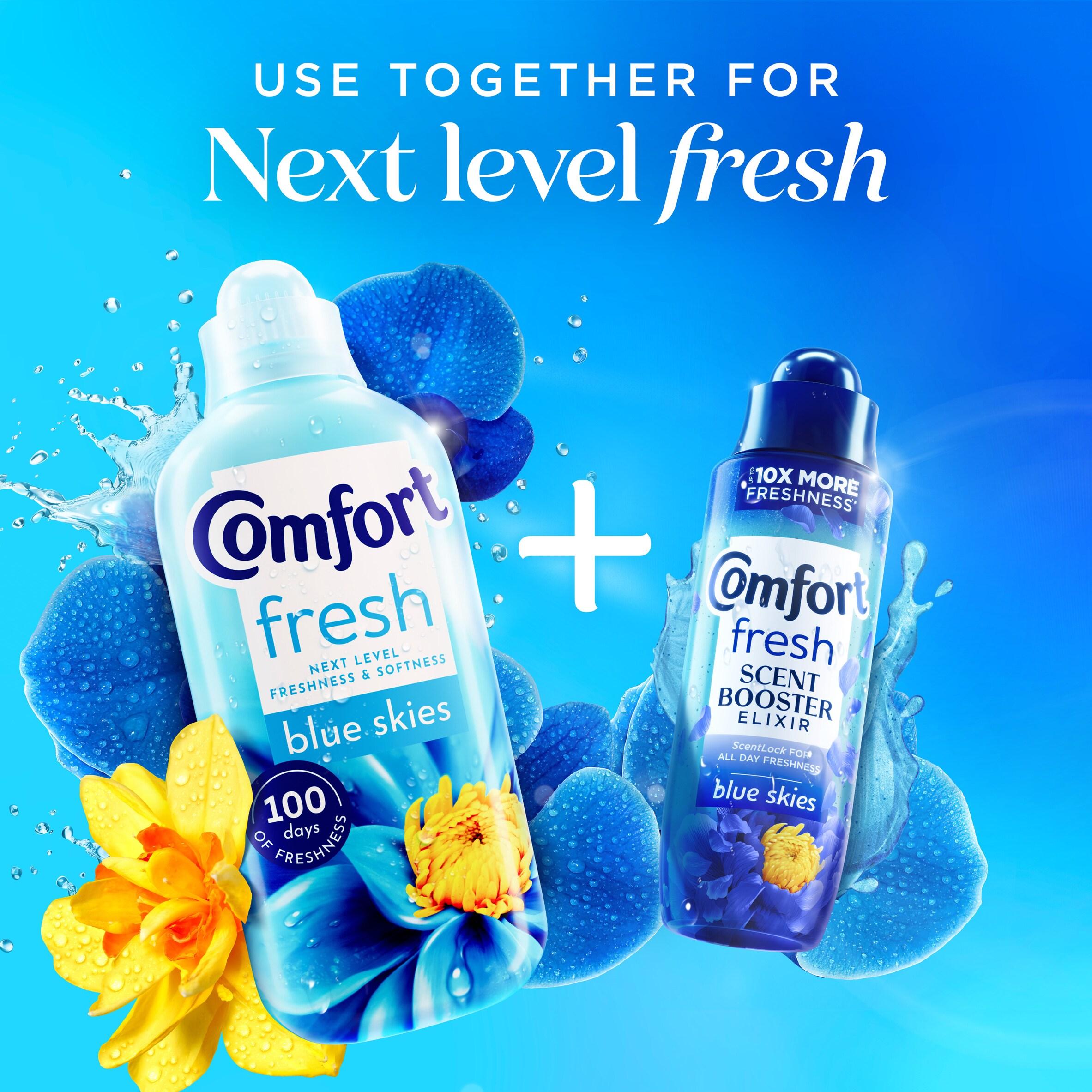 Comfort fabric conditioner Blue Skies 930ml, UK version
