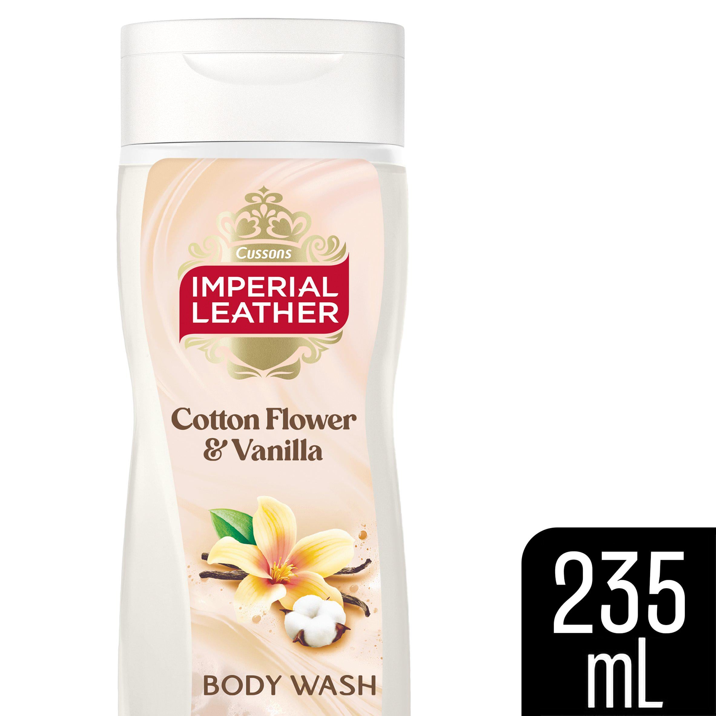 Imperial Leather Cotton Flower & Vanilla body wash 235ml (British brand)