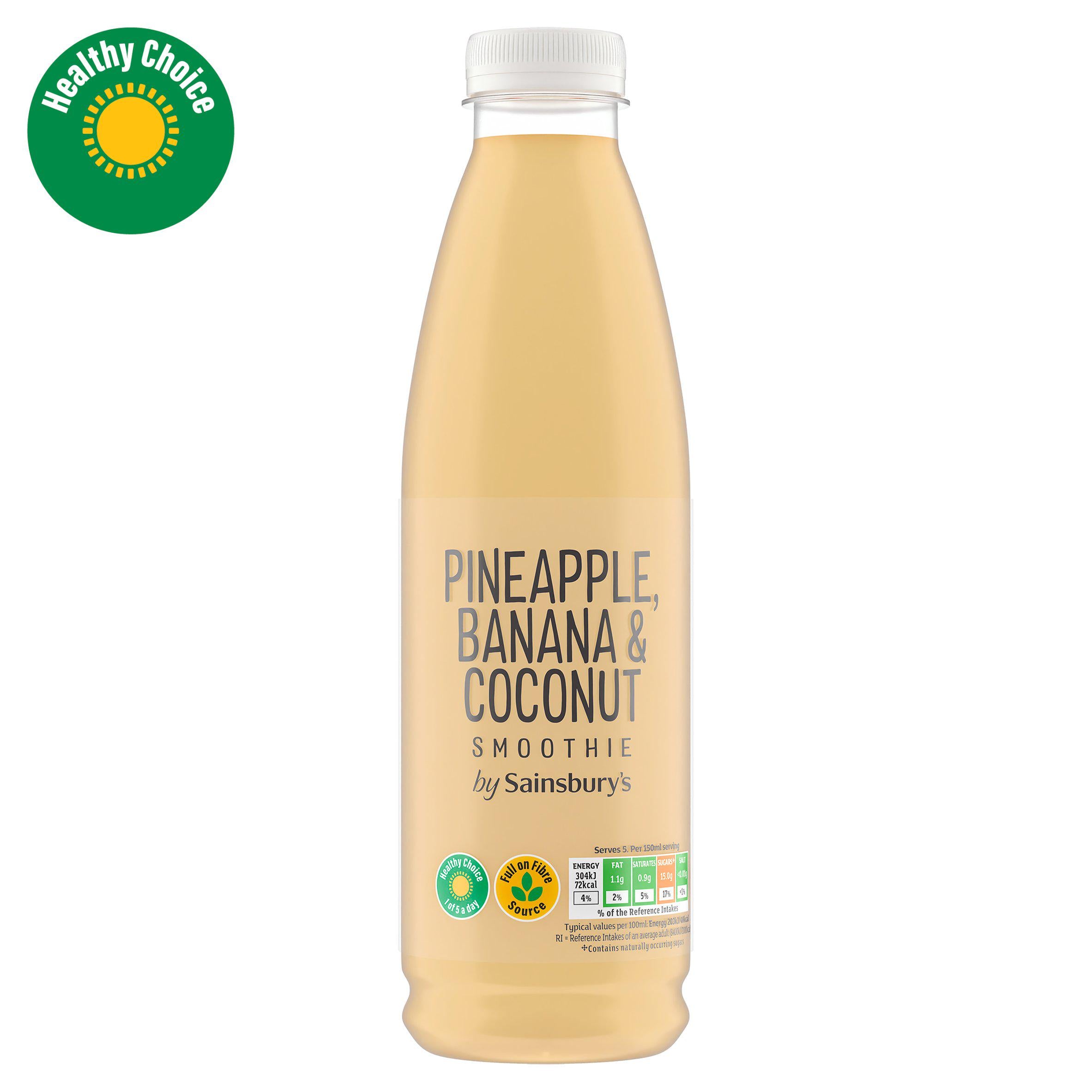 Sainsbury's tropical smoothie 750ml (British brand)