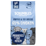 Scrumbles Chicken Puppy & Toy Dry Dog Food 2kg GOODS Sainsburys   