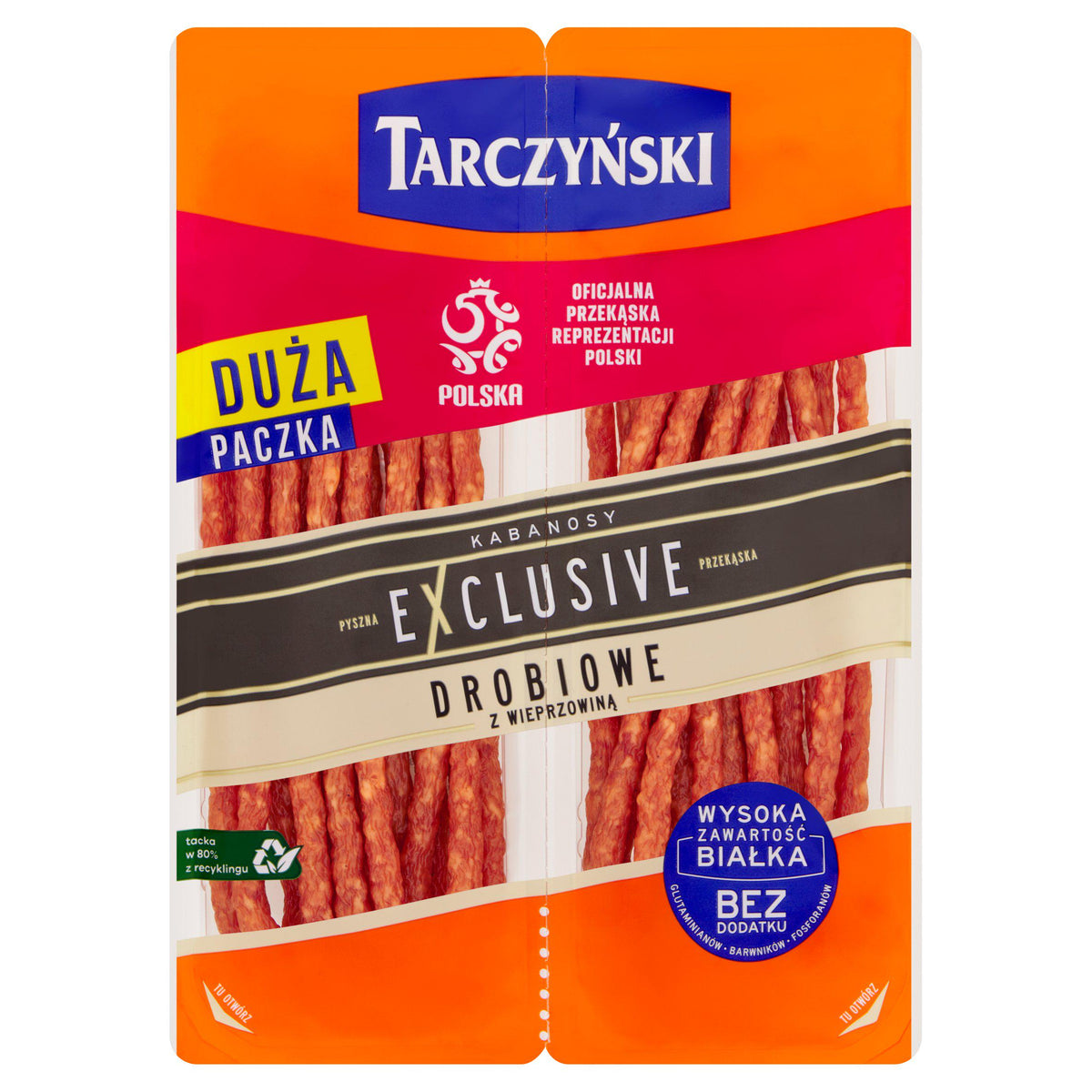 Tarczynski poultry kabanos with pork 2x125g - British product