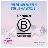 Evian natural mineral water 6x500ml, UK version