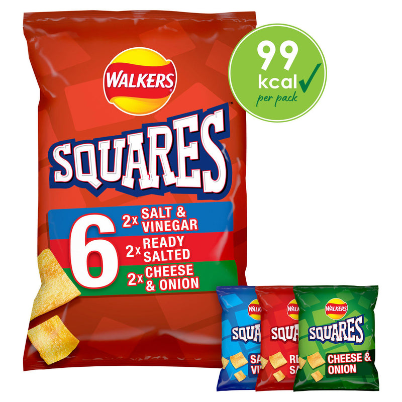 Walkers crisps variety multipack 6x22g (British brand)