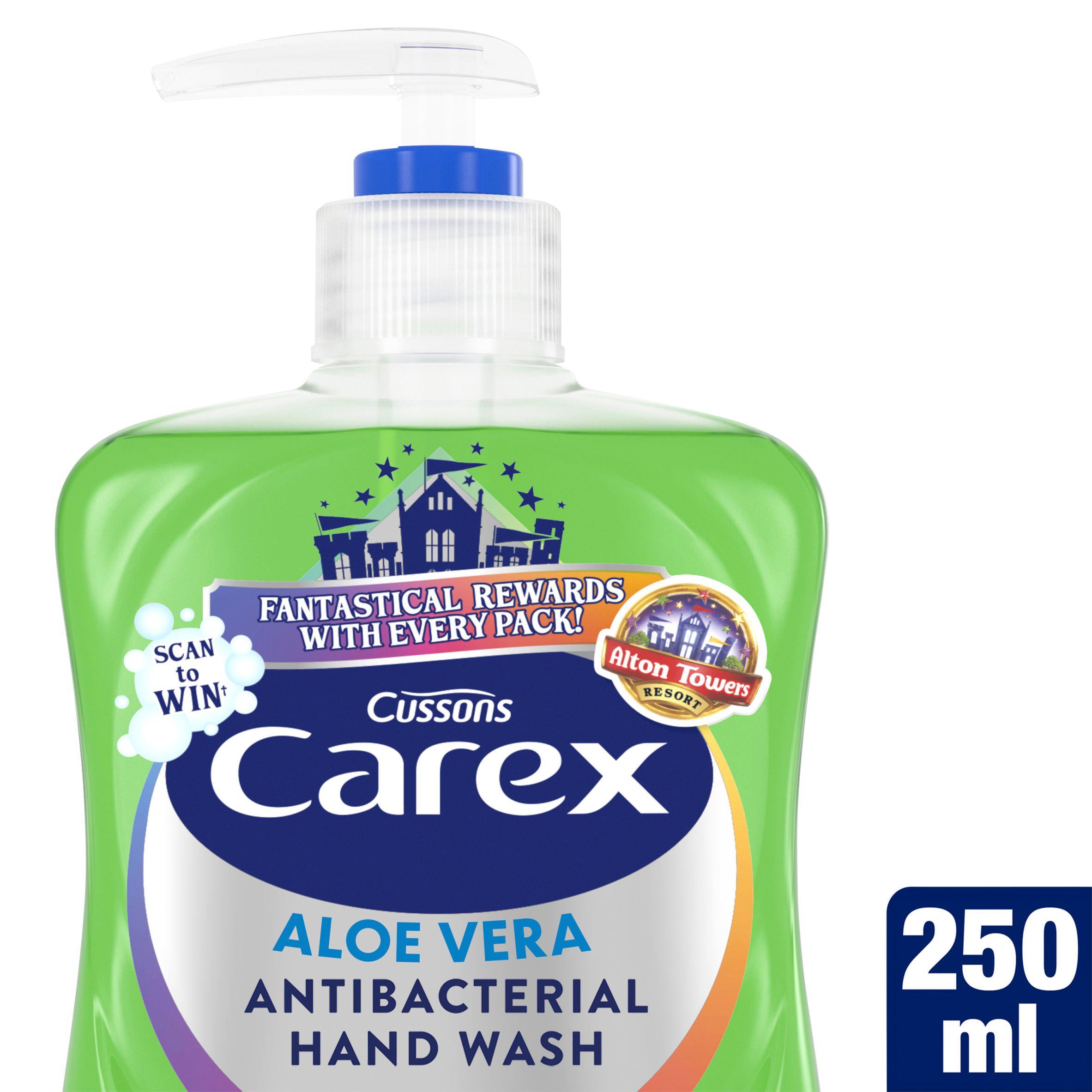 Carex Antibacterial Handwash, Aloe Vera 250ml GOODS Sainsburys   