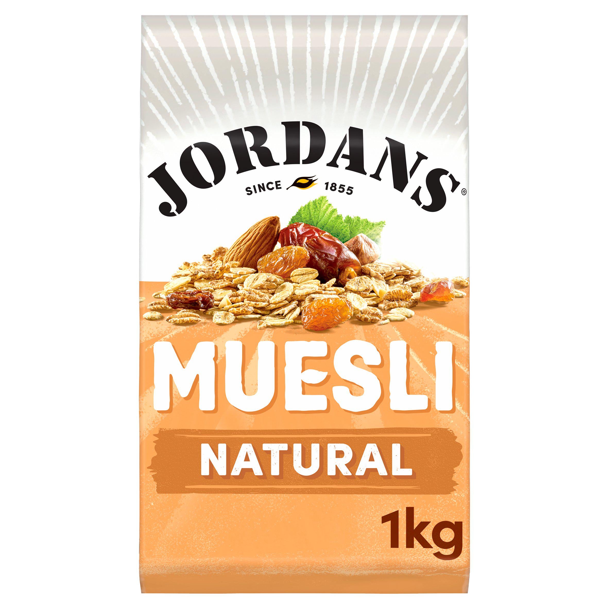Jordans Natural Muesli 1kg (British brand)
