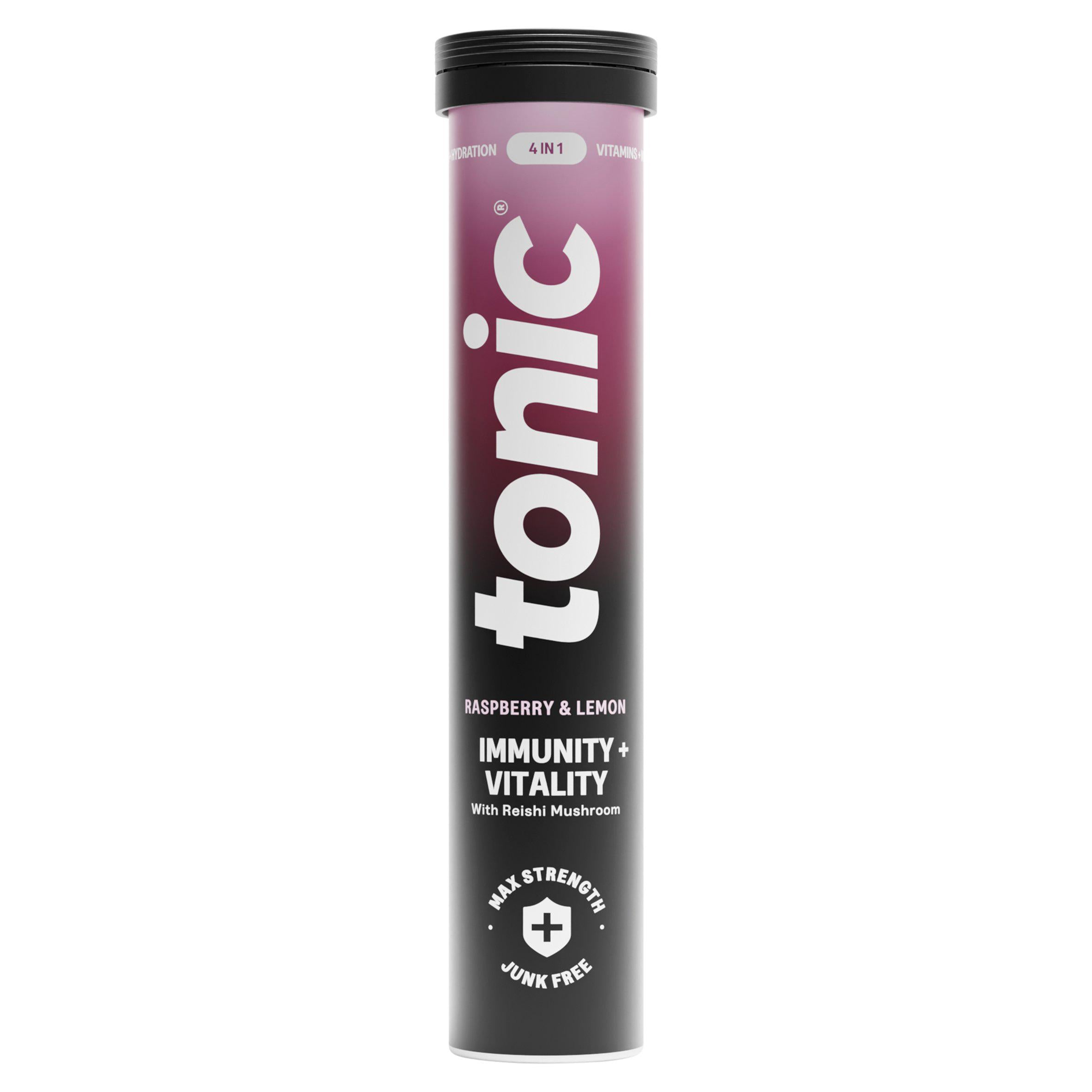 Tonic Immunity Tablets Raspberry Lemon x20 (British brand)