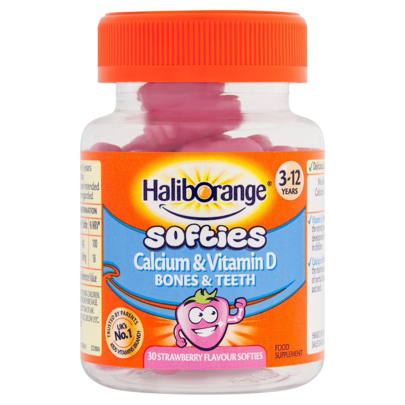 Haliborange Kids Vitamin D Softies Strawberry 30 Pack, UK version