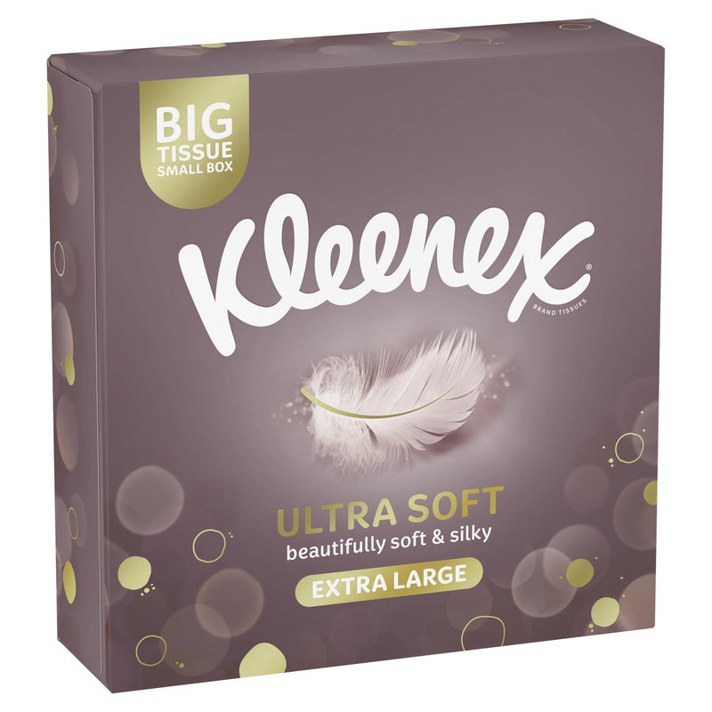Kleenex Ultra Soft tissues extra large box 40 sheets (British brand)