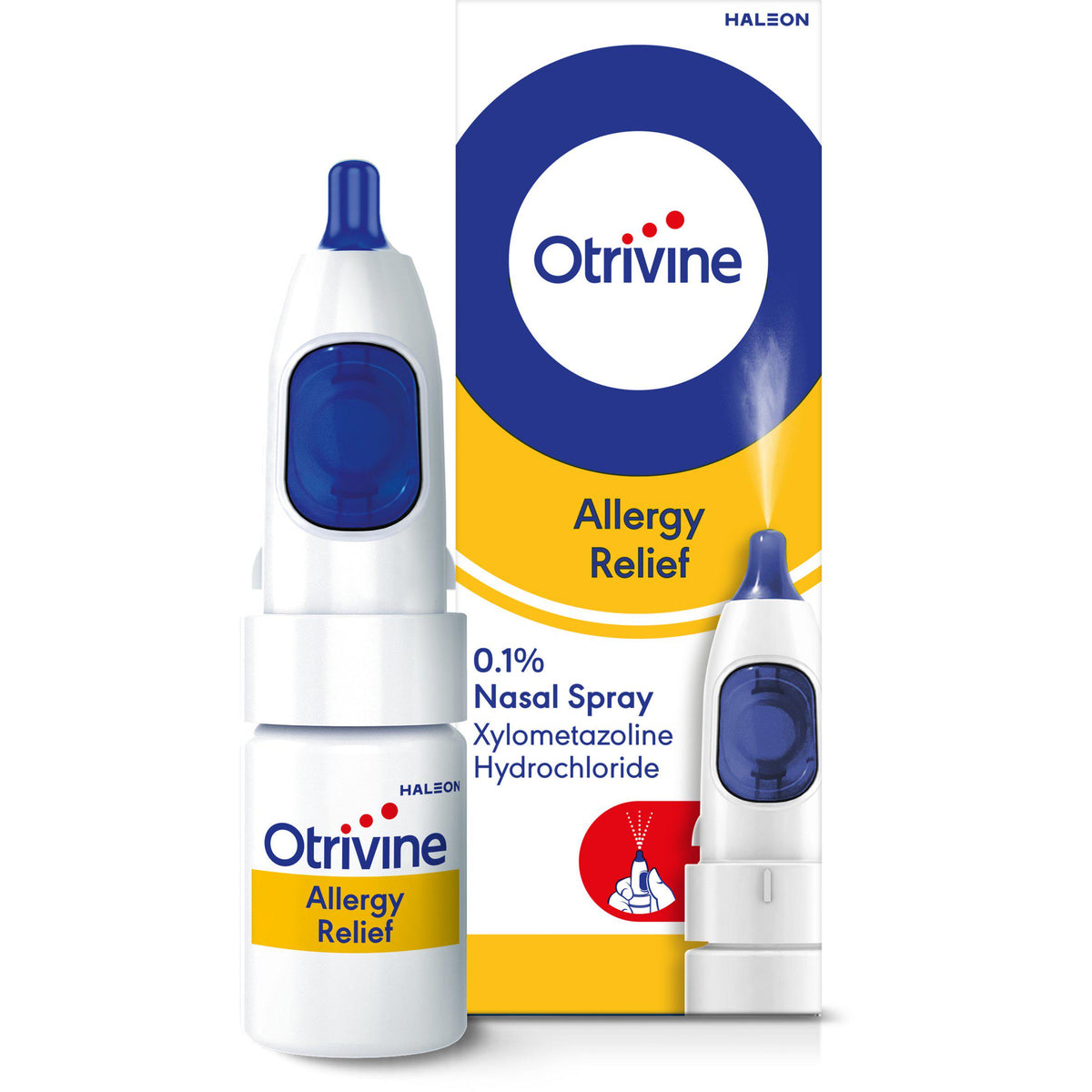 Otrivine Allergy Relief nasal spray 10ml - British product