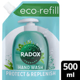 Radox Mineral Therapy Protect & Replenish Antibacterial Handwash Eco Refill 500ml GOODS Sainsburys   