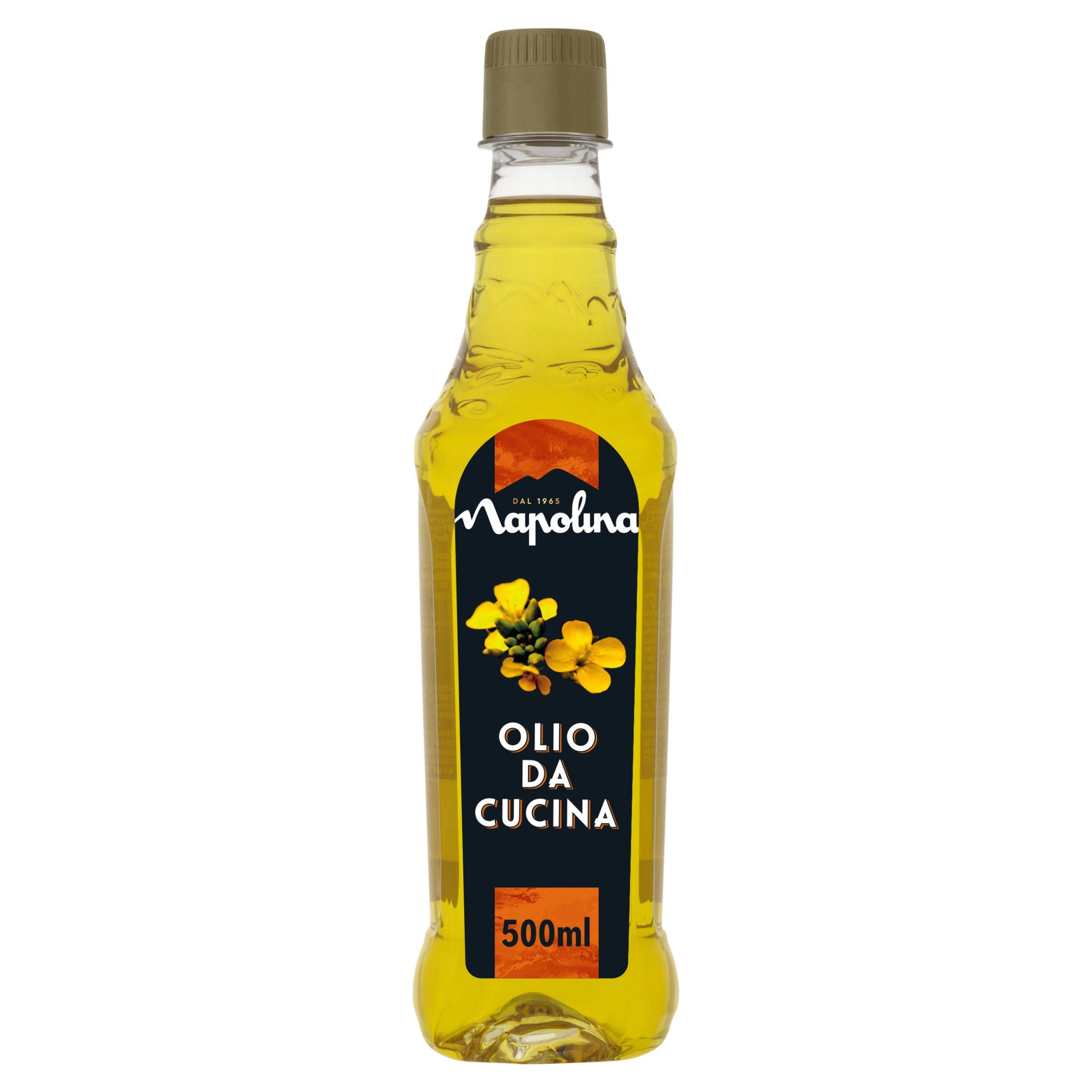 Napolina Cooking Oil Olio Da Cucina 500ml, imported from the UK