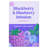 Sainsbury's blackberry blueberry fruit infusion tea bags 20 pack (British brand)