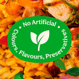 Ben's Original wholegrain golden vegetable microwave rice 220g, imported from the UK