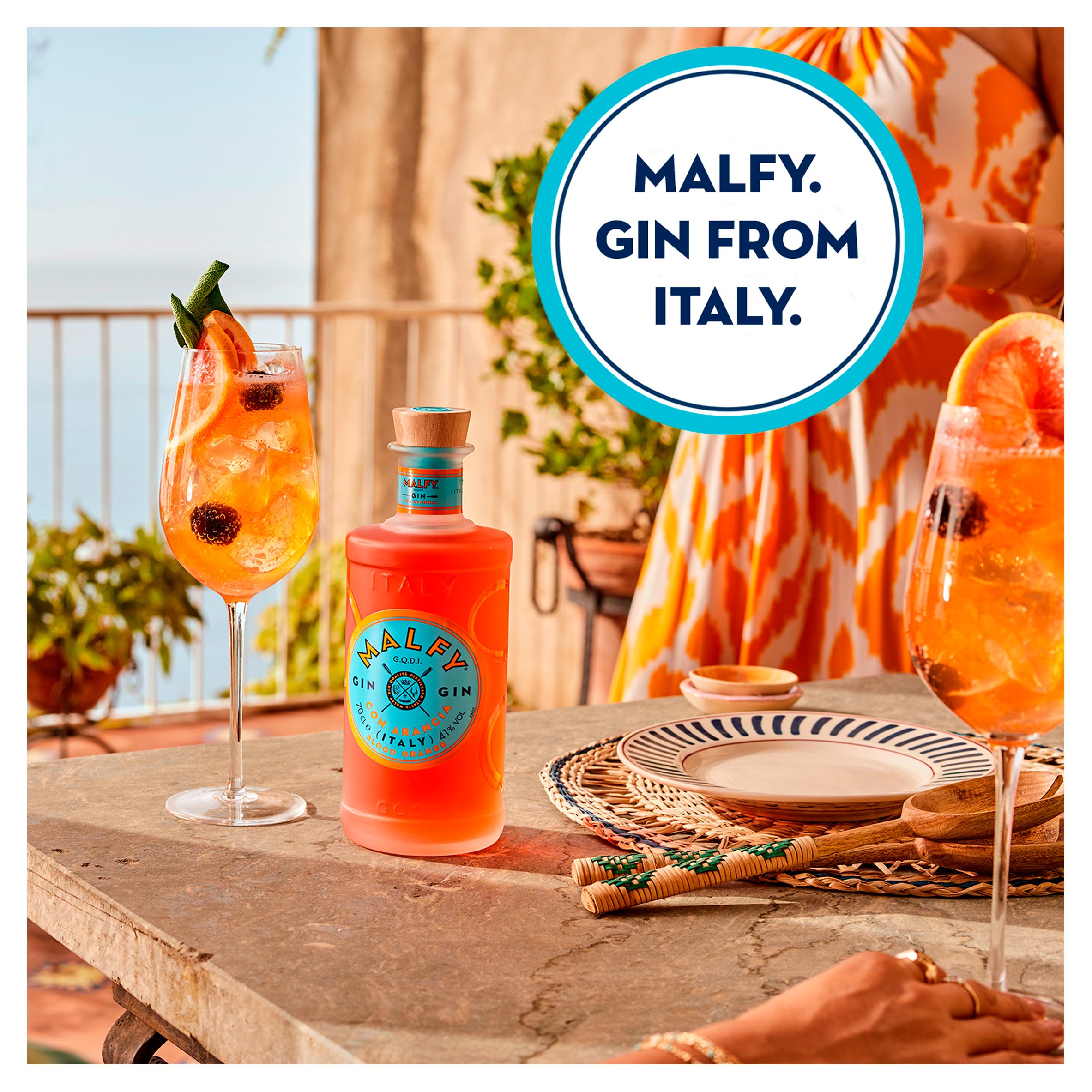 Malfy blood orange flavoured gin 70cl (British brand)
