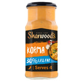 Sharwood's korma reduced fat curry sauce 420g, UK version