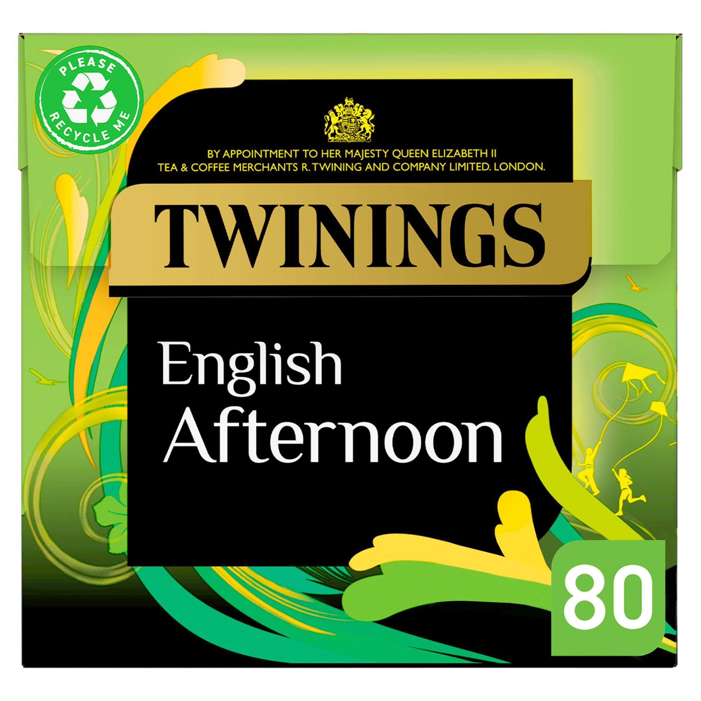 Twinings English Afternoon Tea Bags 200g Box (British brand)