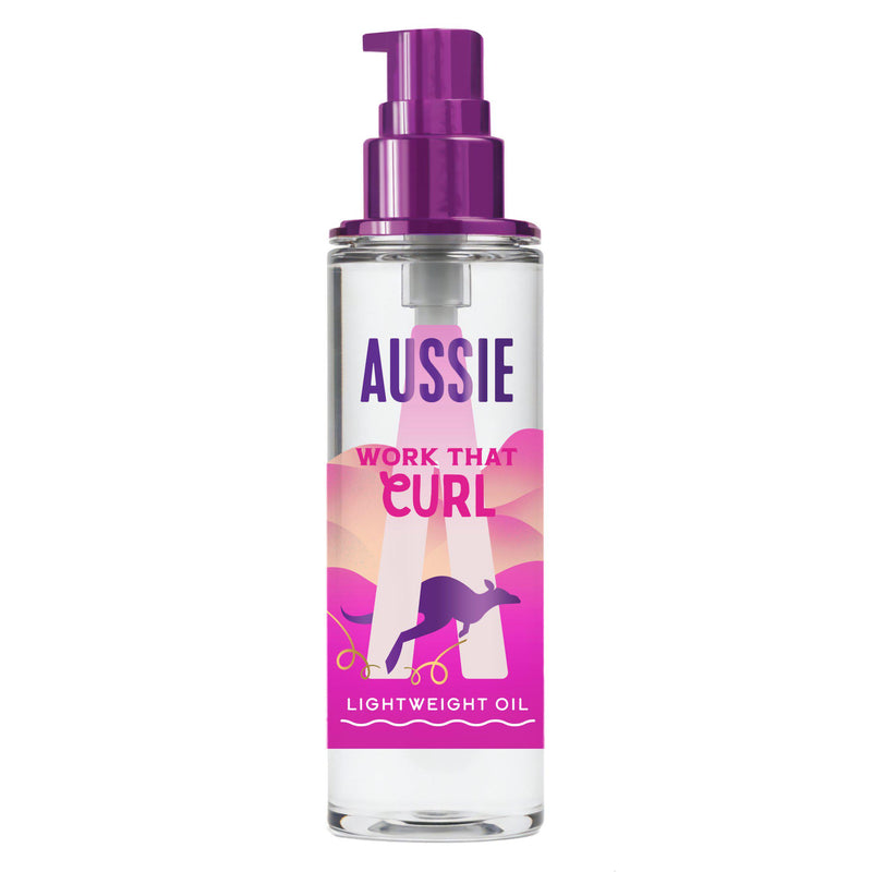 Aussie curl hair oil lightweight anti frizz 95ml (British brand)
