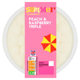 Sainsbury's peach raspberry summer trifle 600g, UK version