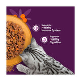 Whiskas Superfoods poultry in jelly pouches 6x50g, imported from the UK
