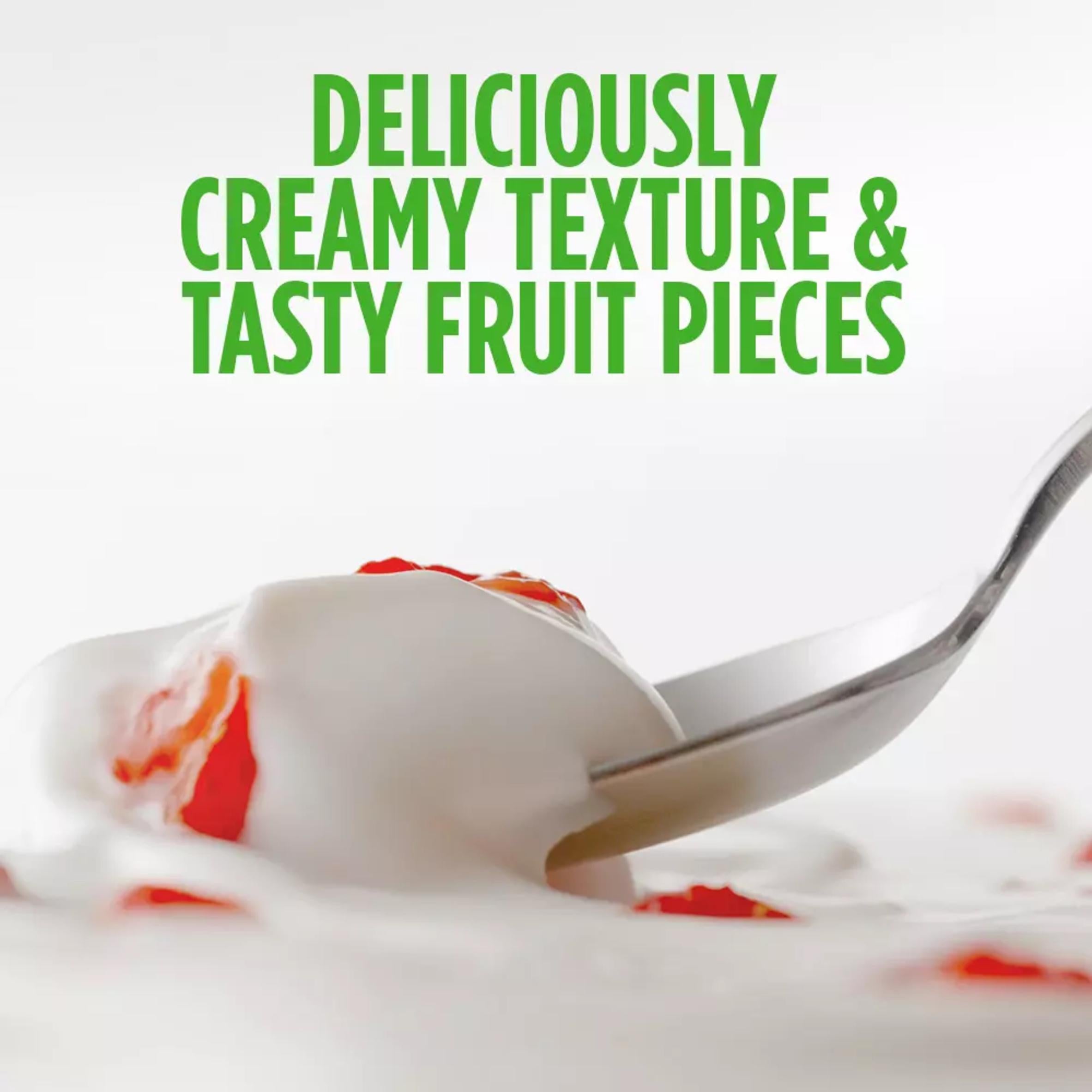 Activia strawberry mixed fruit fat free yogurt multipack - British product