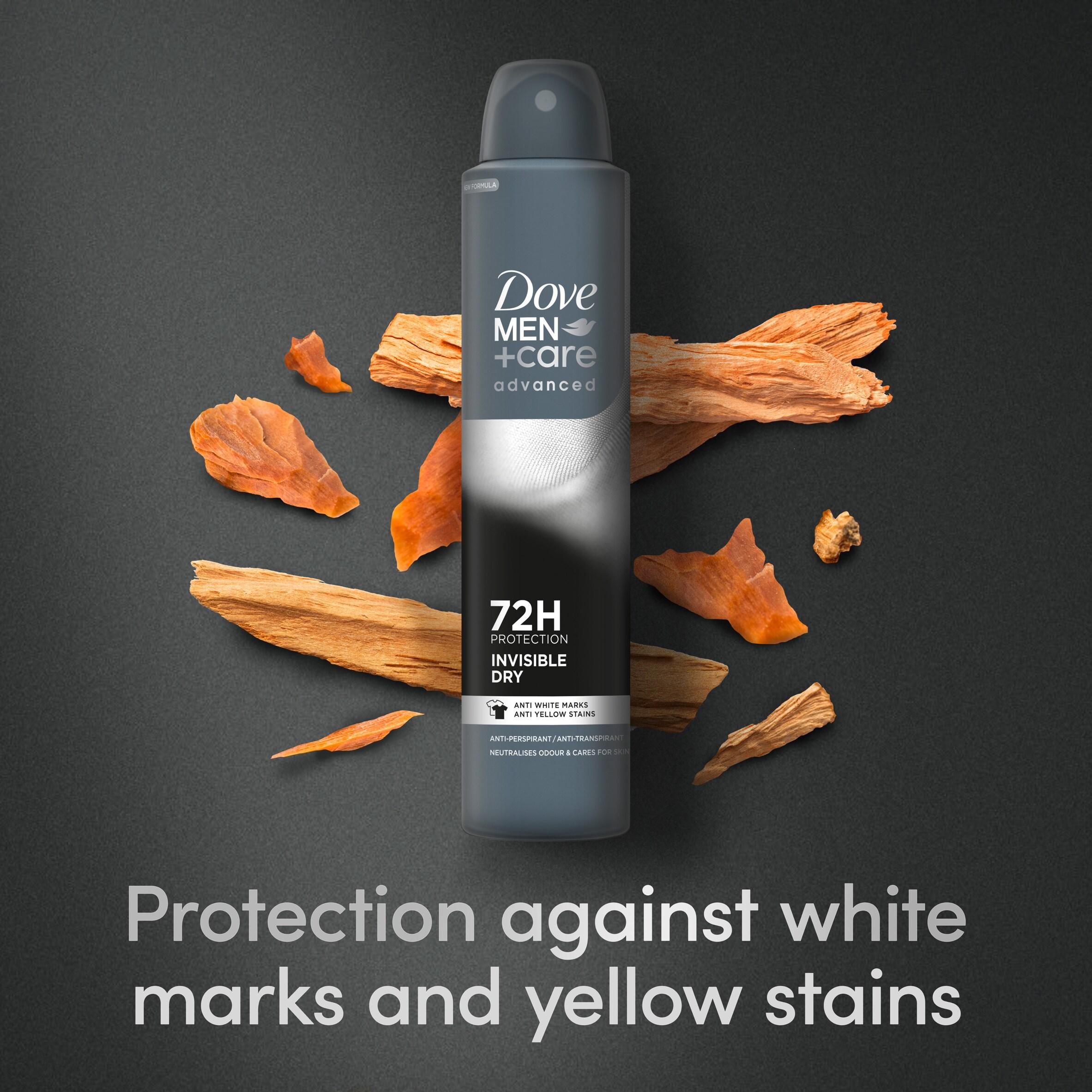 Dove Men+Care antiperspirant deodorant aerosol Invisible Dry 200ml - British product