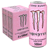 Monster Ultra Strawberry Dreams Energy Drink imported from the UK