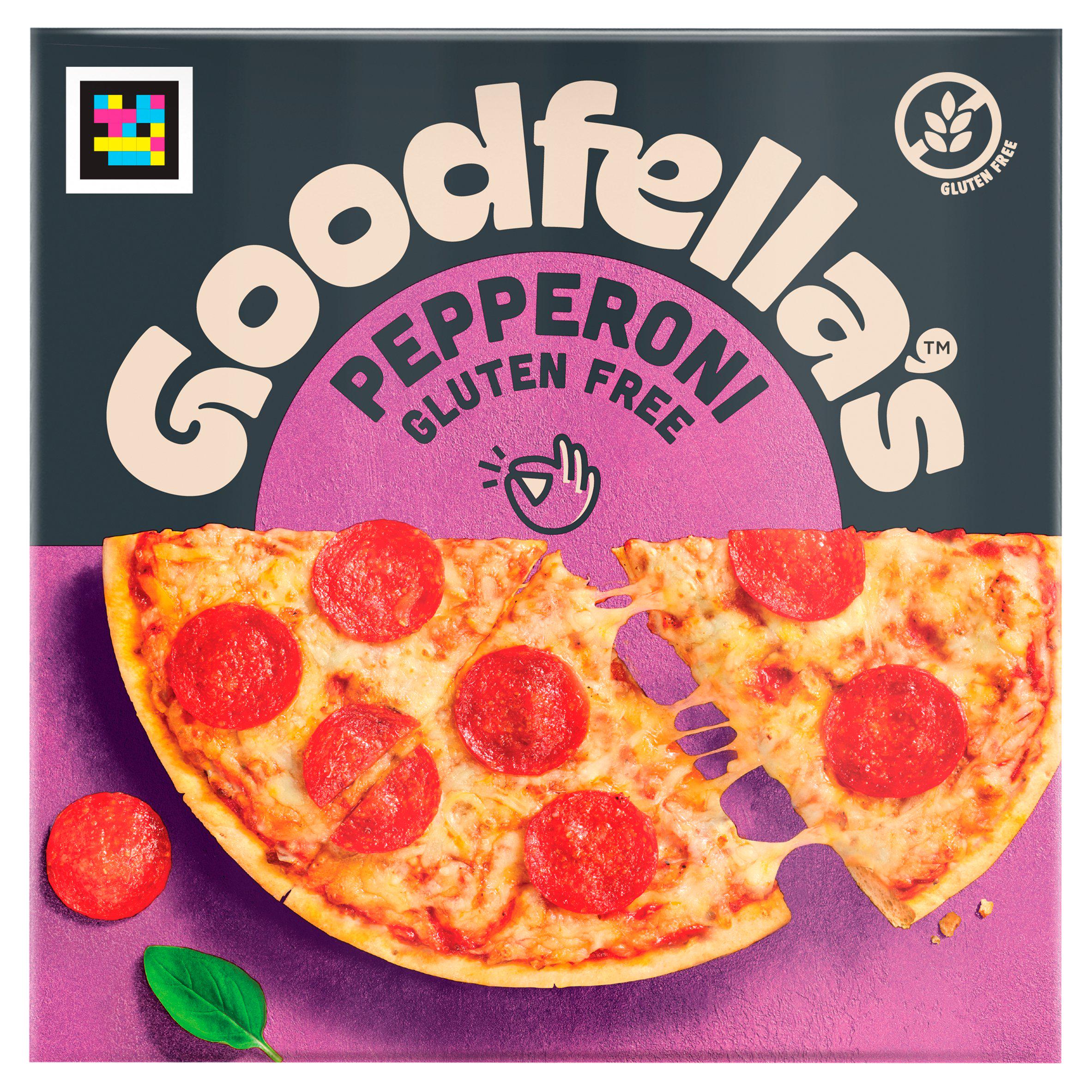 Goodfella's frozen gluten free pepperoni pizza 317g (British brand)