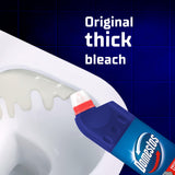 Domestos Original Thick Bleach cleaner 750ml, imported from the UK