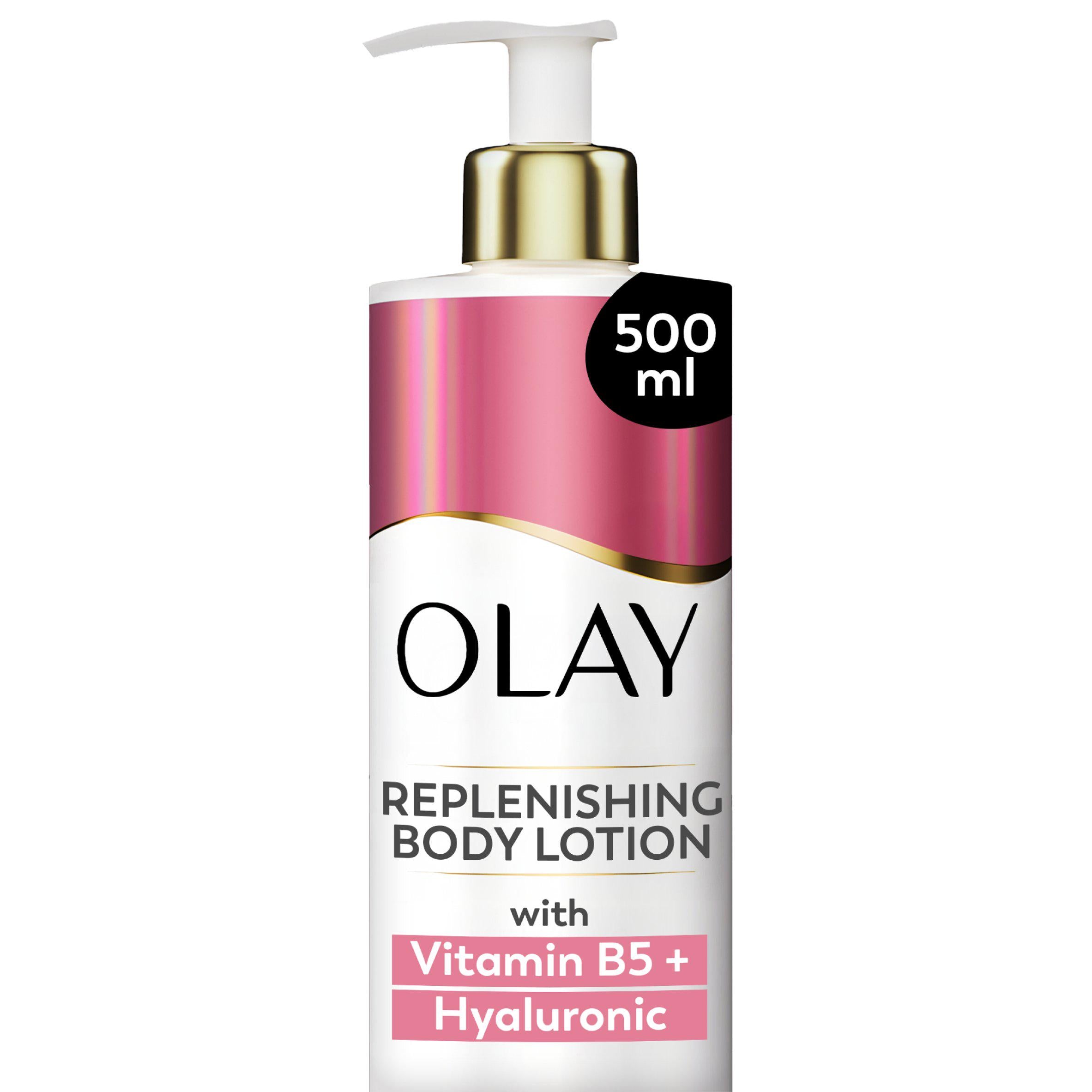 Olay replenishing hyaluronic acid body lotion 500ml, UK version
