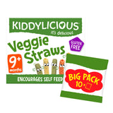 Kiddylicious Veggie Straws Baby Snacks 10x12g GOODS Sainsburys   