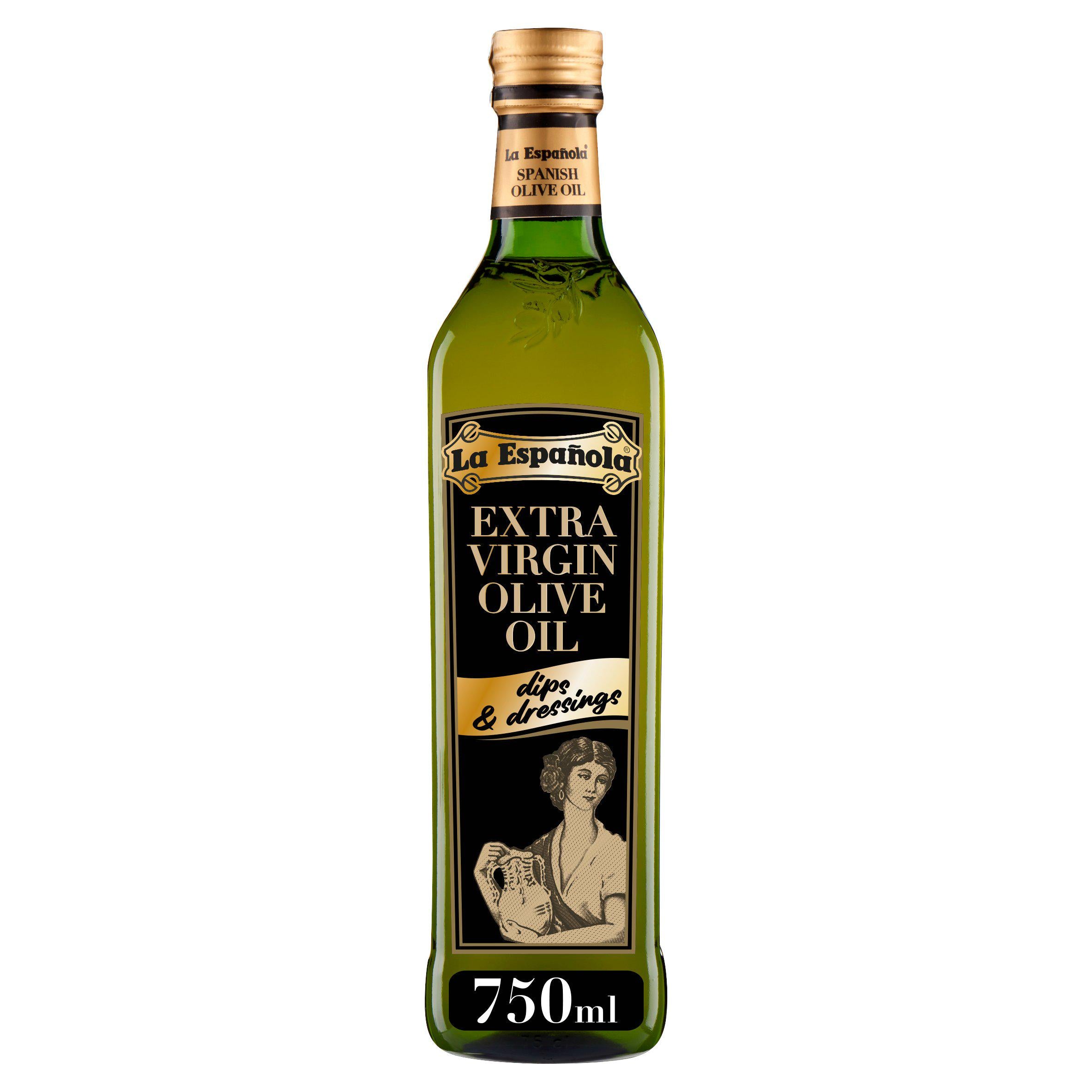 La Española extra virgin olive oil 750ml bottle, UK version