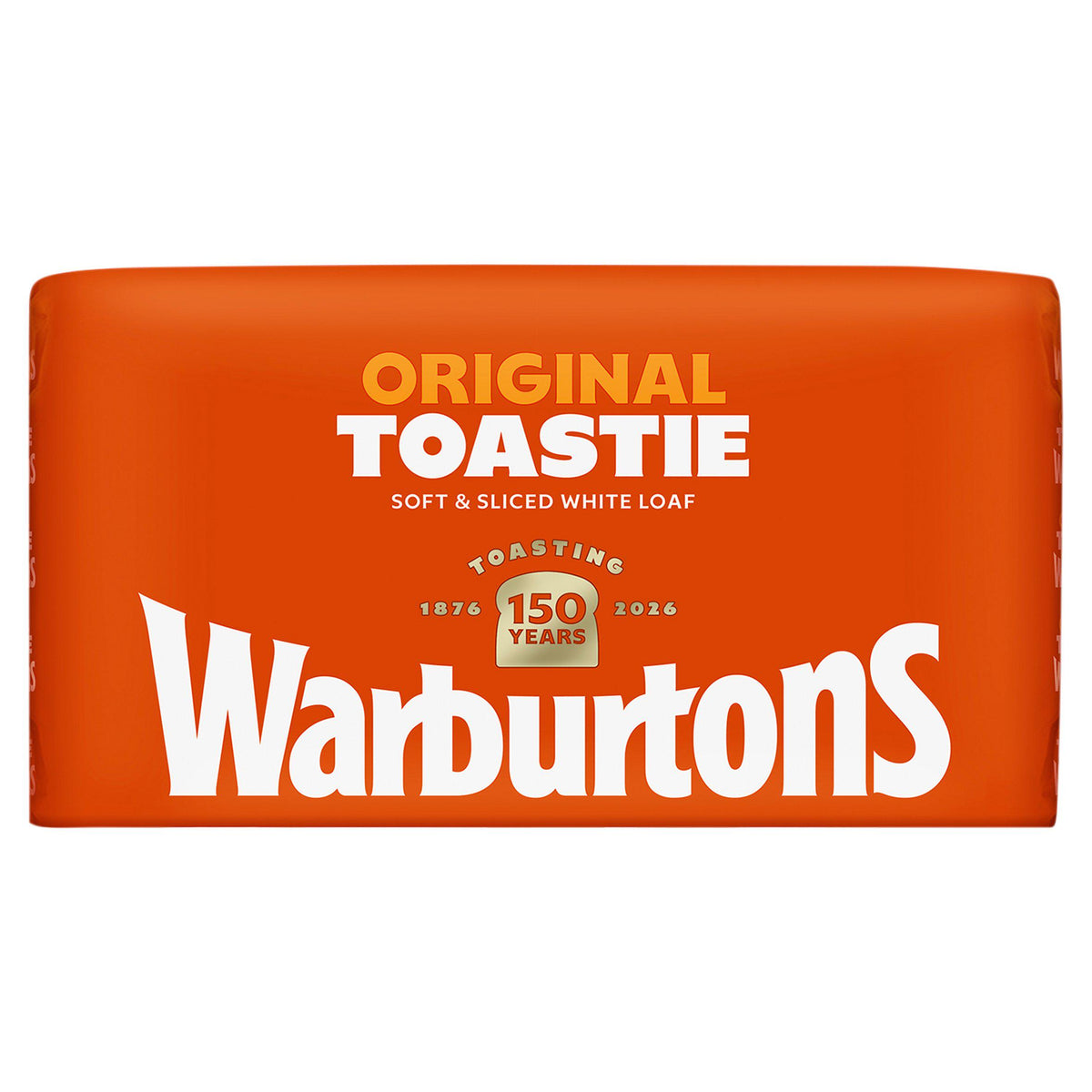 Warburtons Toastie thick sliced white bread 800g (British brand)