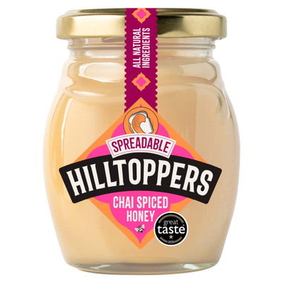 Sainsburys Hilltoppers Chai Spiced Honey 225g- Buy online at McGrocer