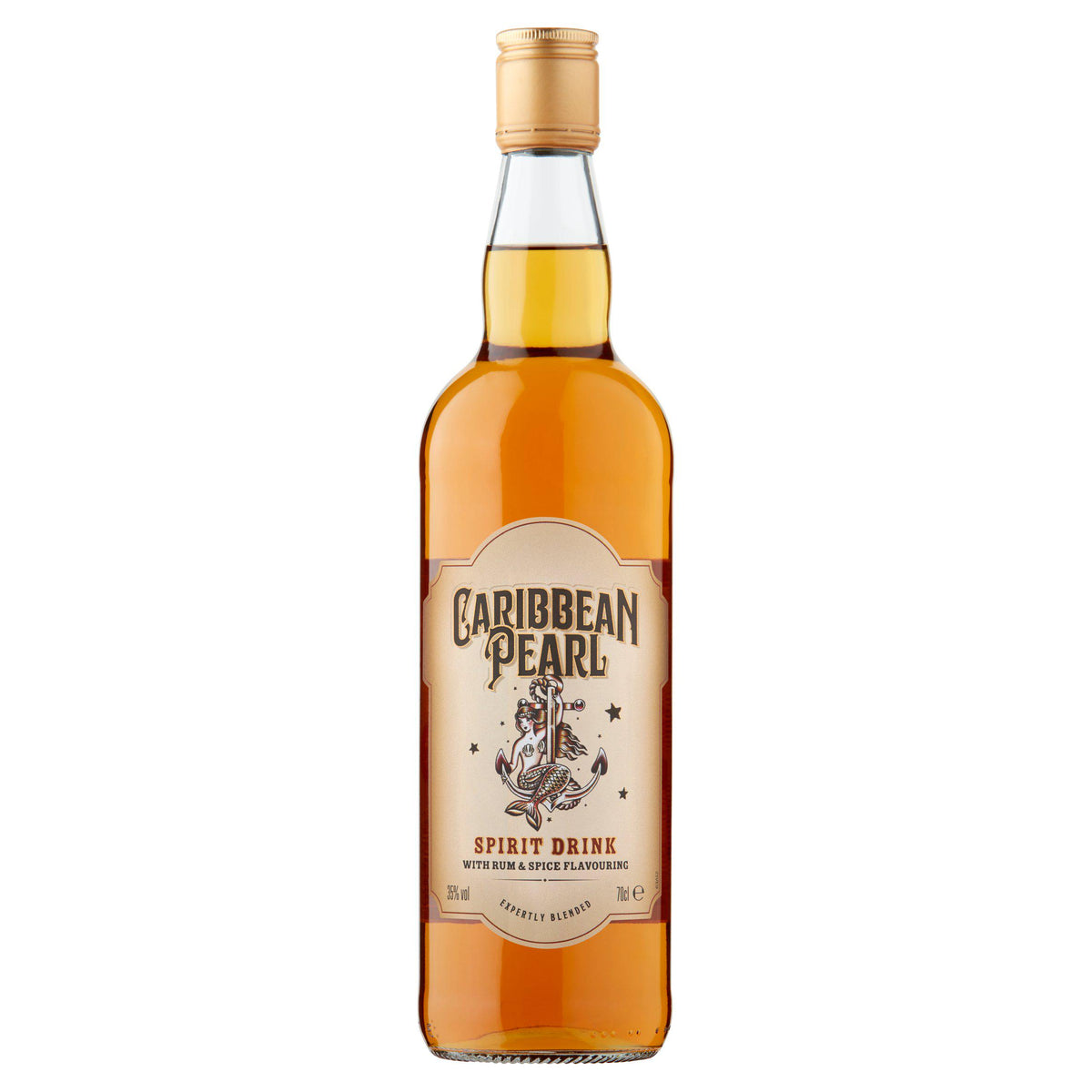 Sainsbury's Caribbean Pearl spiced spirit drink 70cl, imported from the UK
