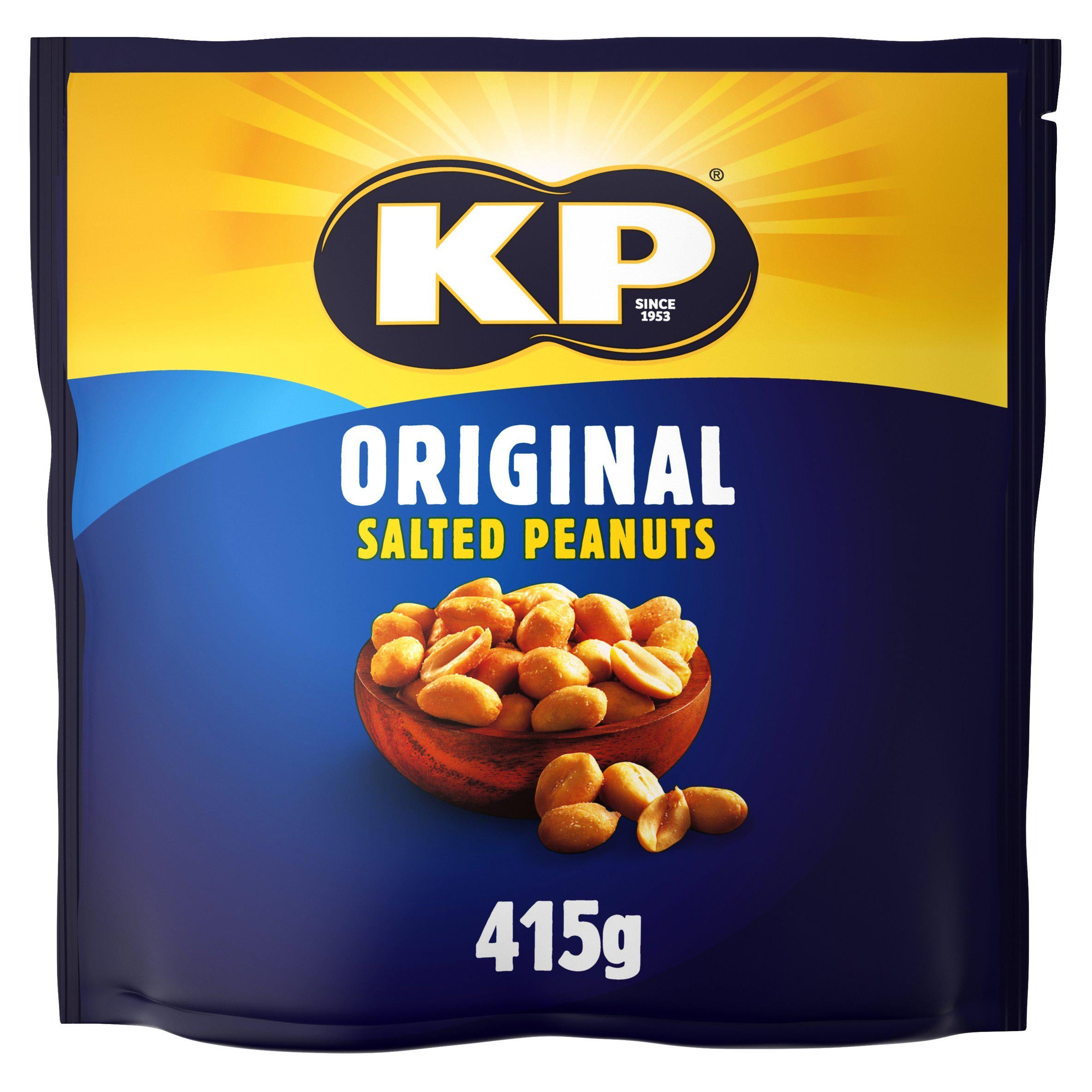 KP original salted peanuts 415g - British product