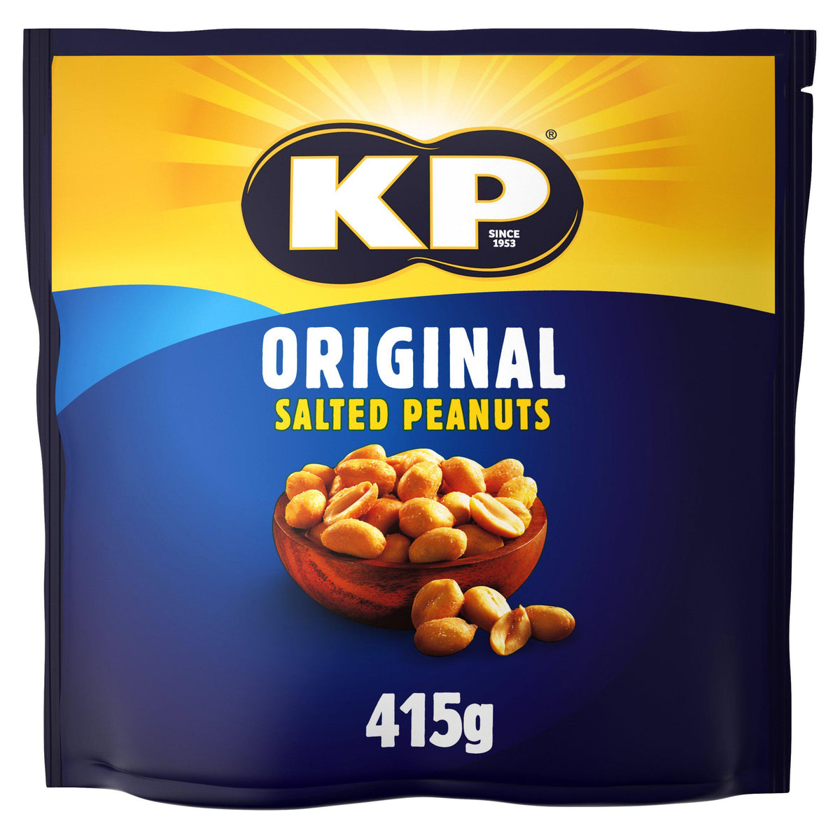 KP original salted peanuts 415g - British product