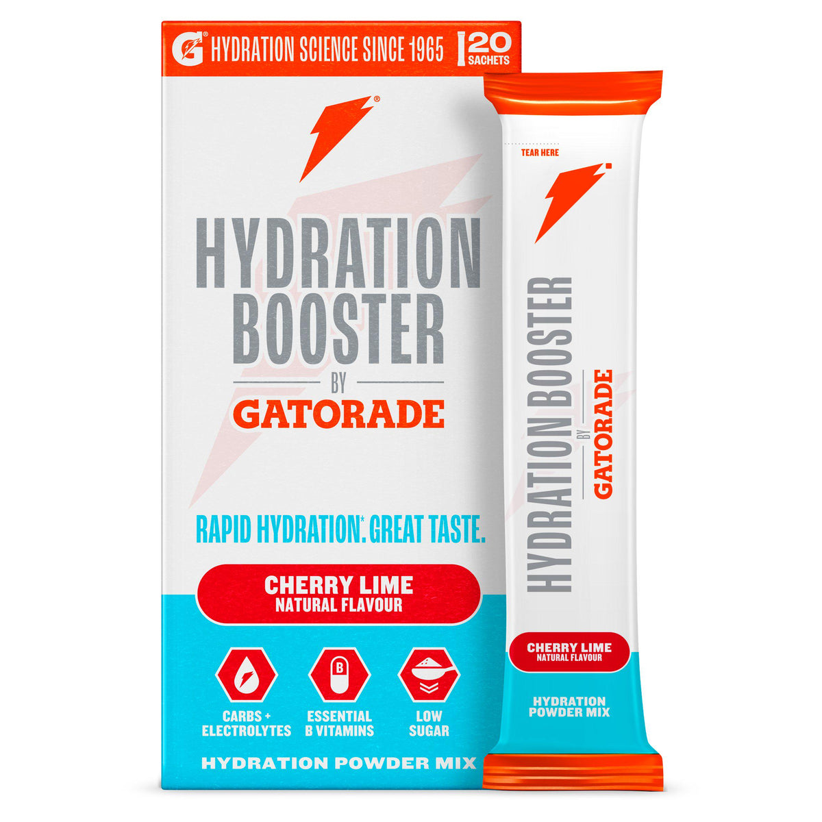 Gatorade hydration drink mix Cherry Lime 20x13.5g - British product