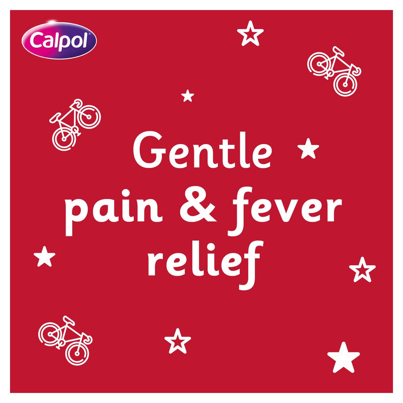 Calpol pain relief suspension strawberry sugar free 80ml - British product